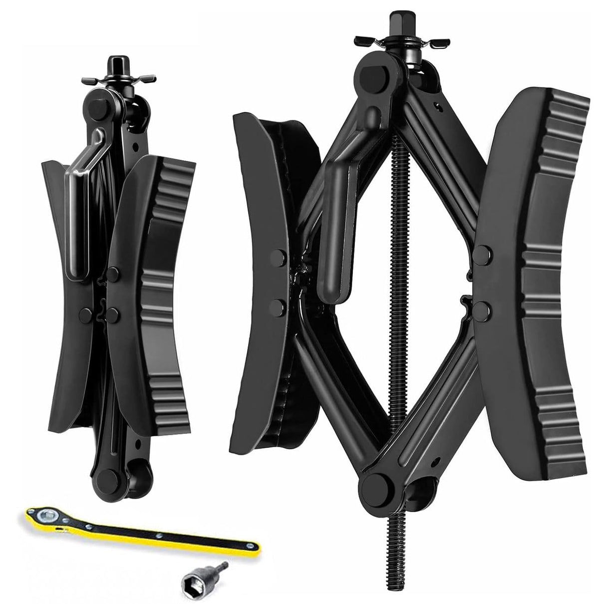 Wankic front view of packaged chock showing sturdy design and immediate use benefit