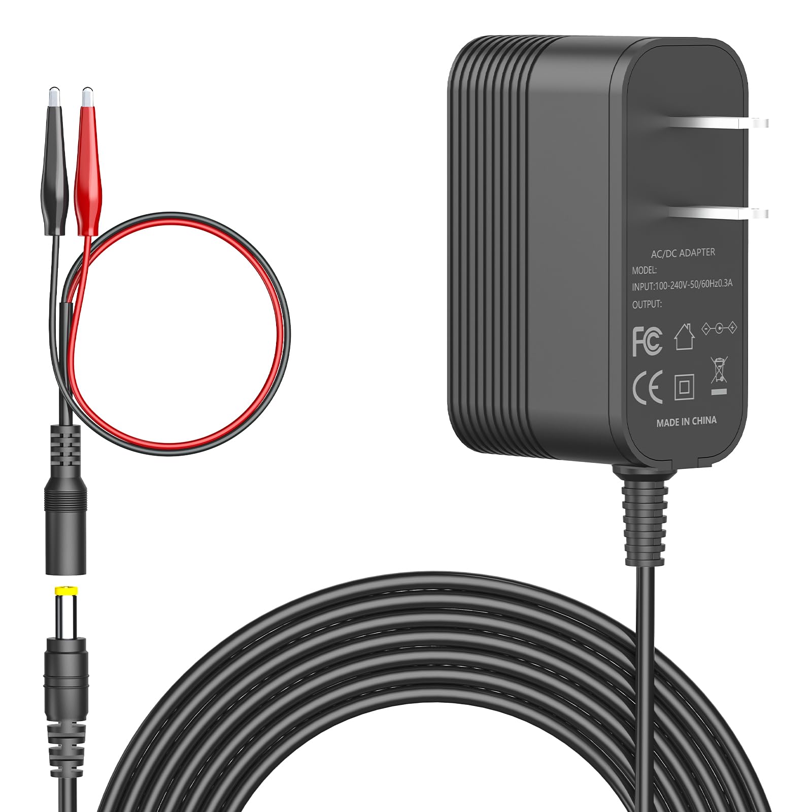 WAPUUPOL charger front view showing LED and connector for quick identification and safe charging