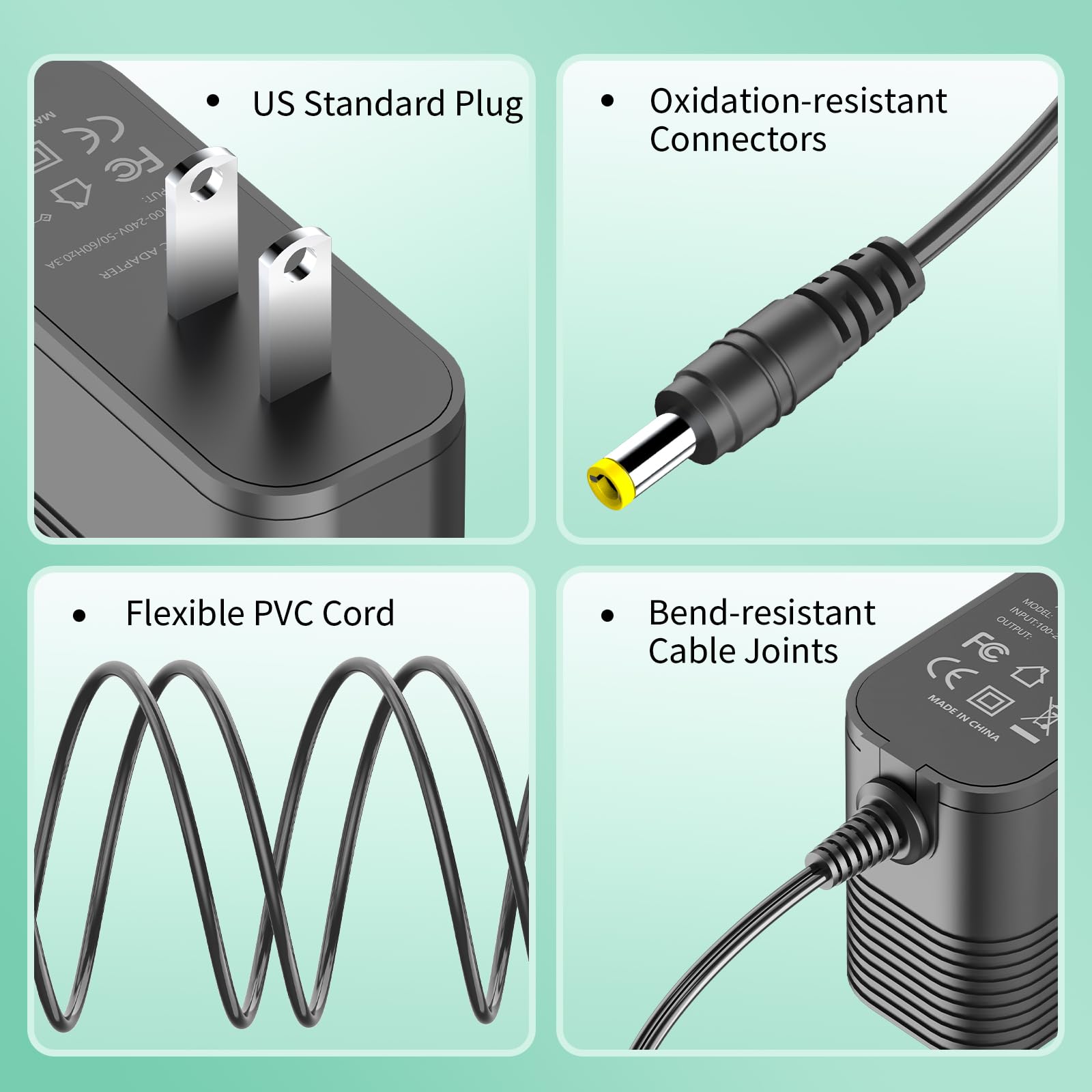 WAPUUPOL product label close-up showing 14.6V 2A specs for confident voltage matching