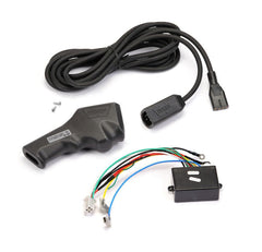 WARN 109470 front view showing remote and paired module for reliable remote control