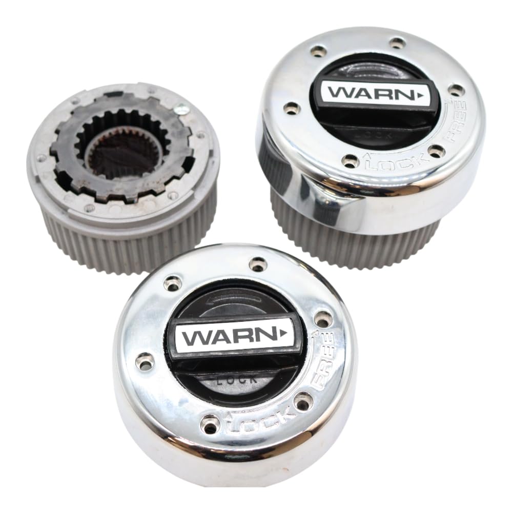 WARN hub next to ruler showing dimensions for easy fit verification