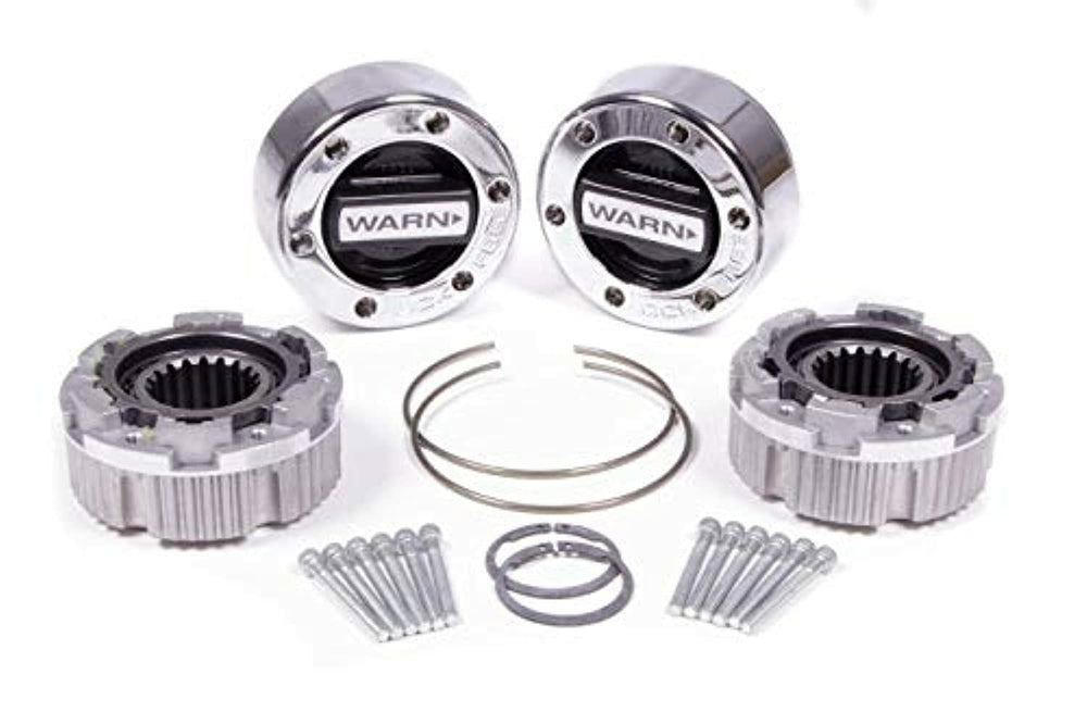 WARN 9790 clutch ring detail highlighting hardened steel durability benefit