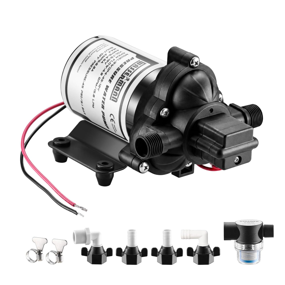 wassermann front view pump showing compact design and reliable flow