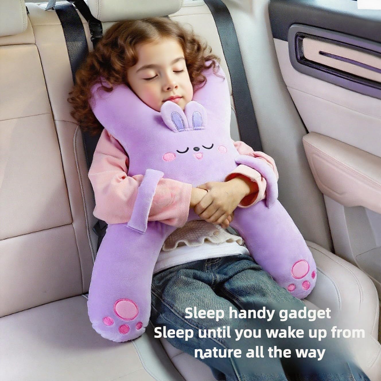 WASTROYAL panda demonstration wrapped on seatbelt for protection