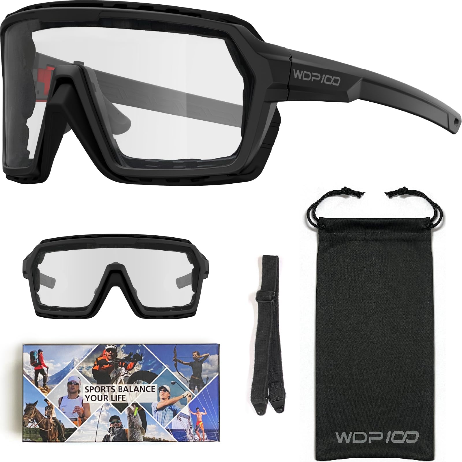 WDP100 with pouch and packaging for safe storage and transport