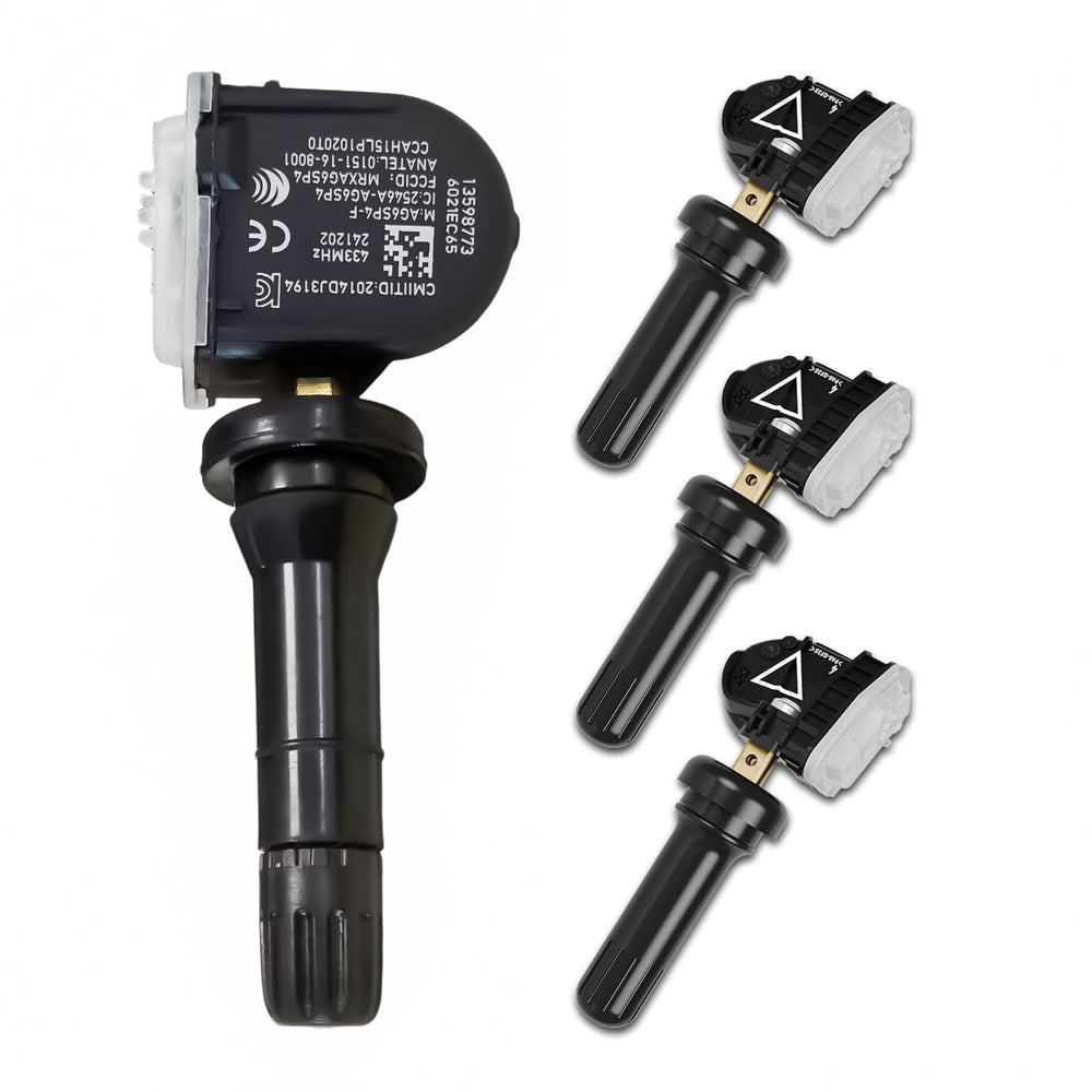 WEAREN front packaging showing four TPMS sensors and benefit of full-kit replacement