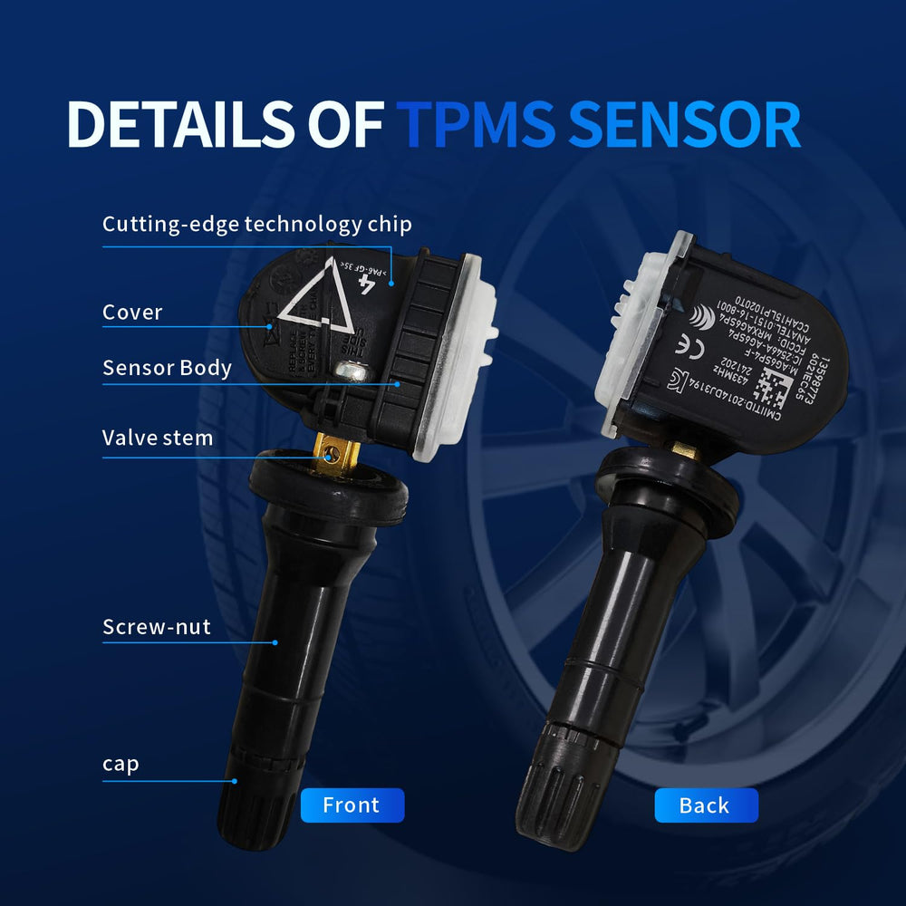 WEAREN sensor mounted on wheel illustrating ready-to-use installation benefit