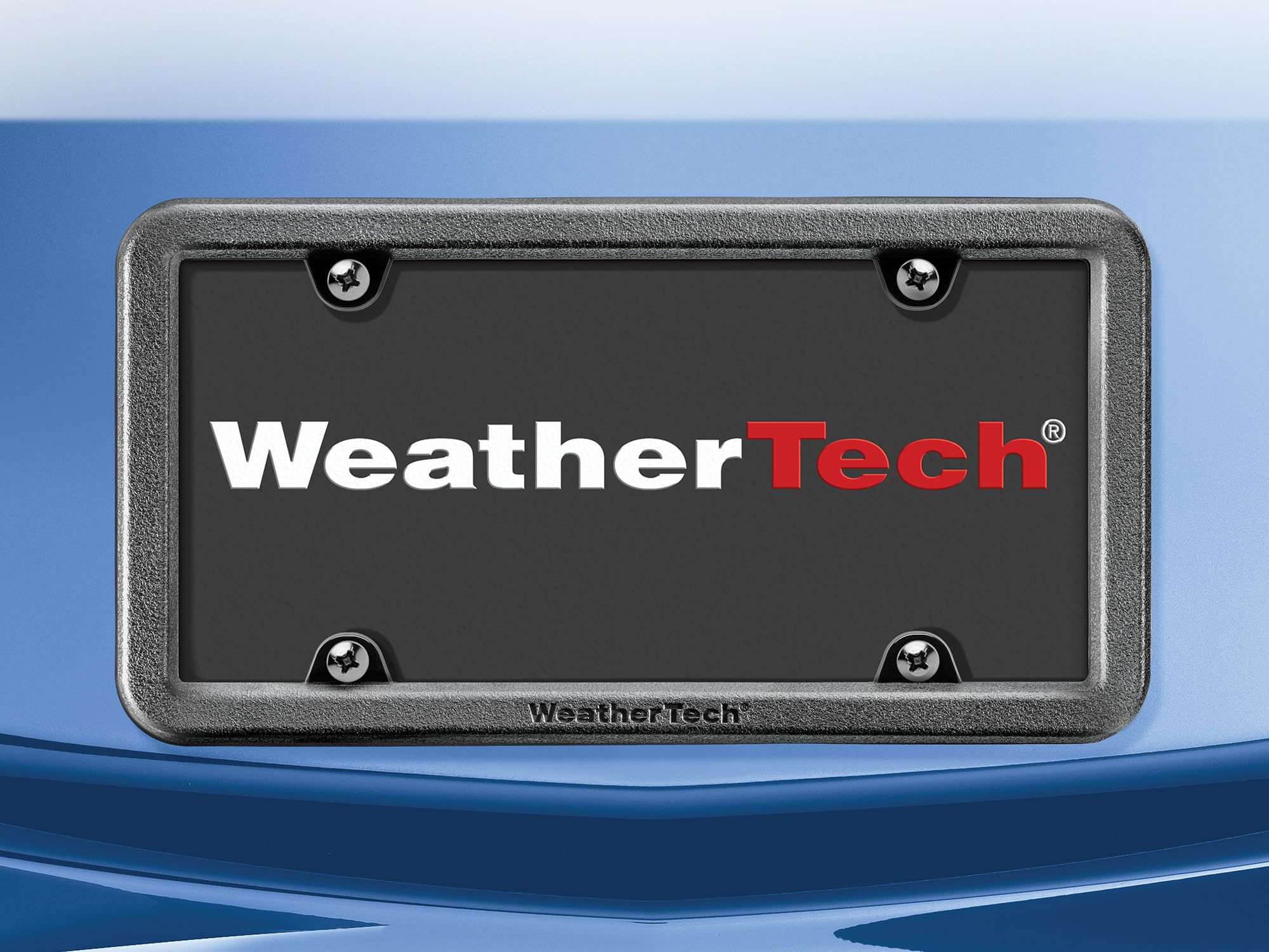 WeatherTech BumpFrame impact demo illustrating soft exterior absorbing low-speed hits