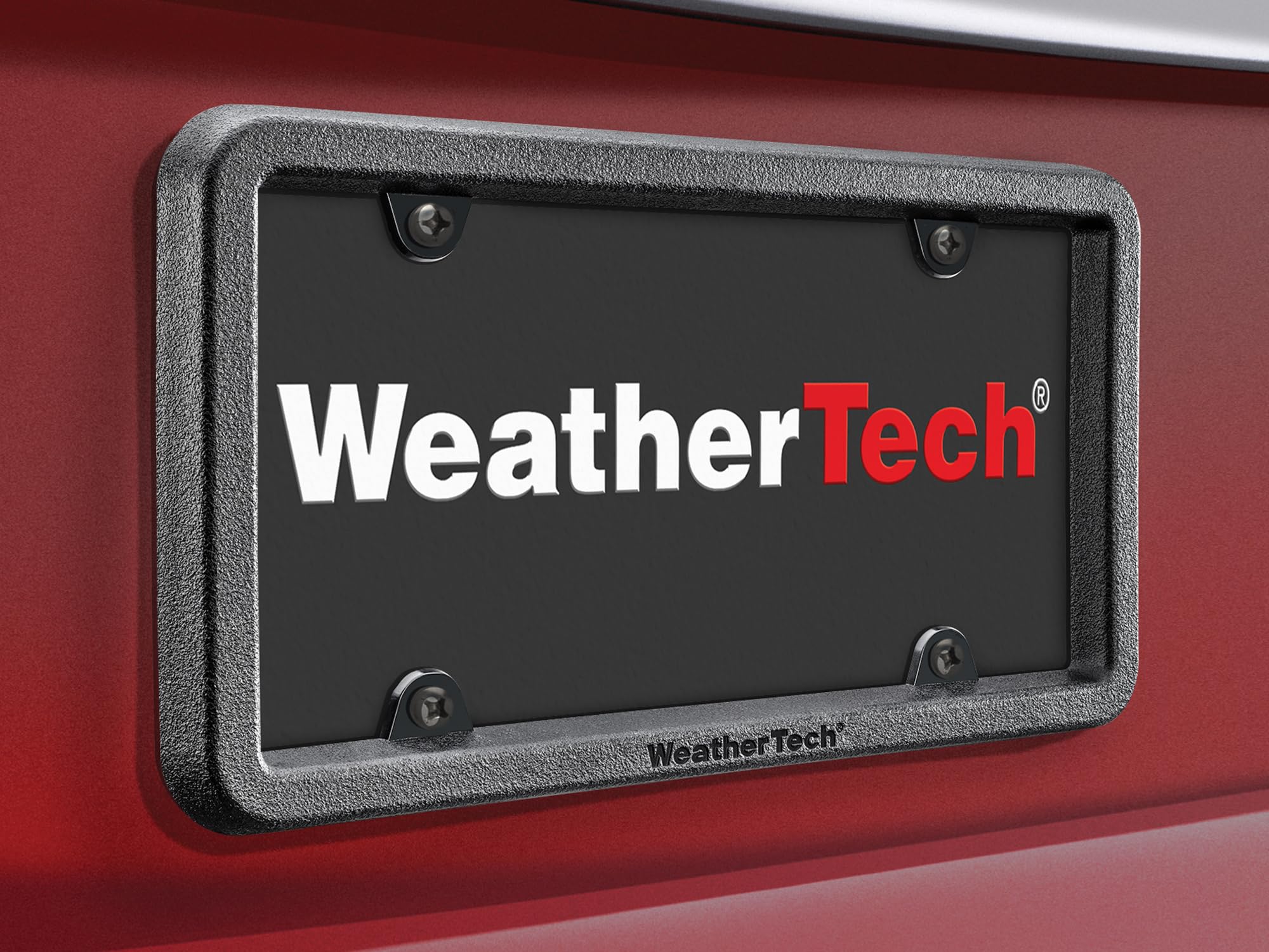 WeatherTech BumpFrame side profile showing 3/4 inch thickness buffer