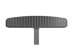 WeatherTech BumpStep XL front view showing full-width protection and step benefit