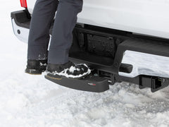 WeatherTech BumpStep XL mounted on truck providing bumper defense and access