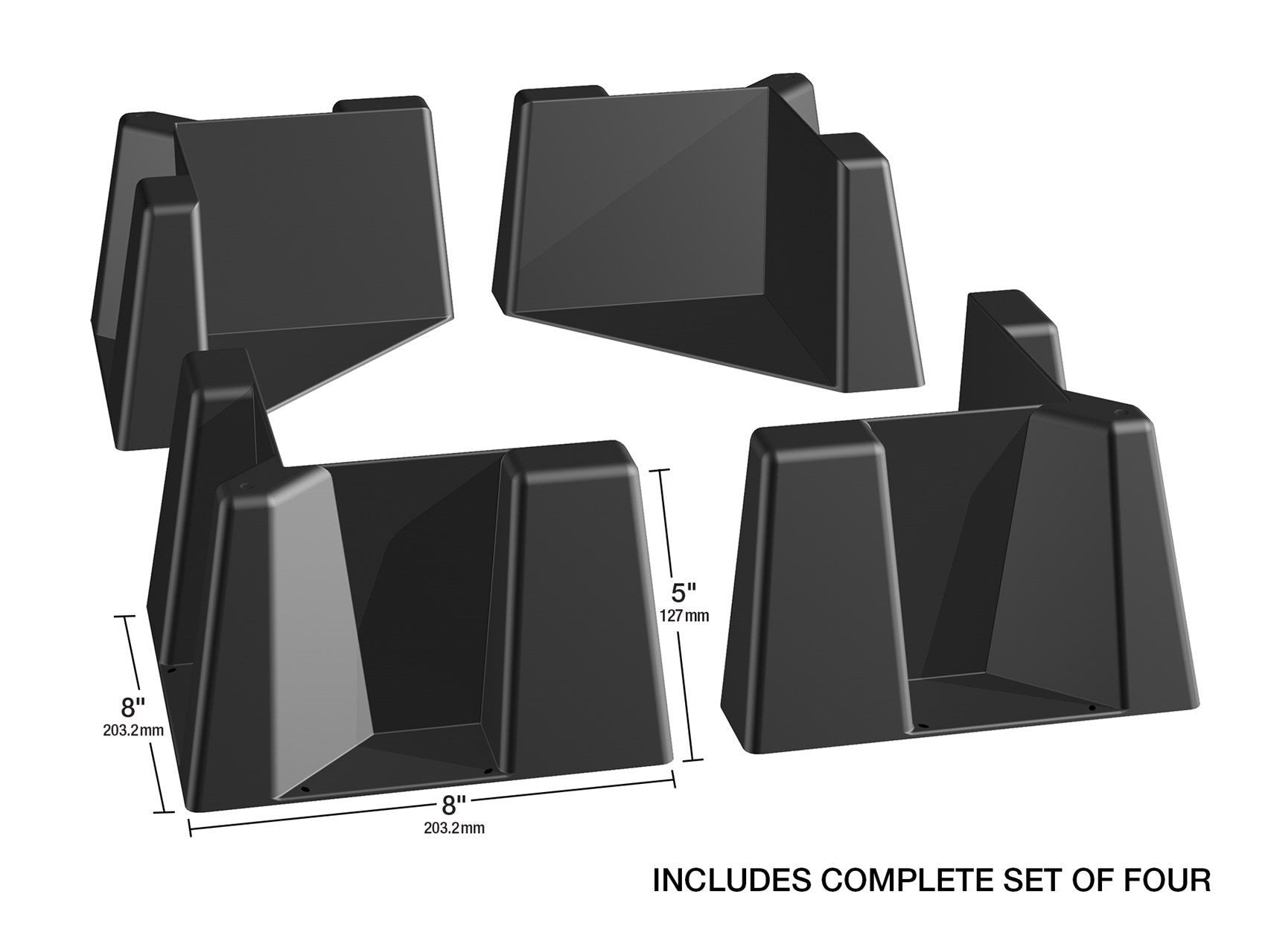 WeatherTech CargoTech close-up of a corner block highlighting durable molding and protection