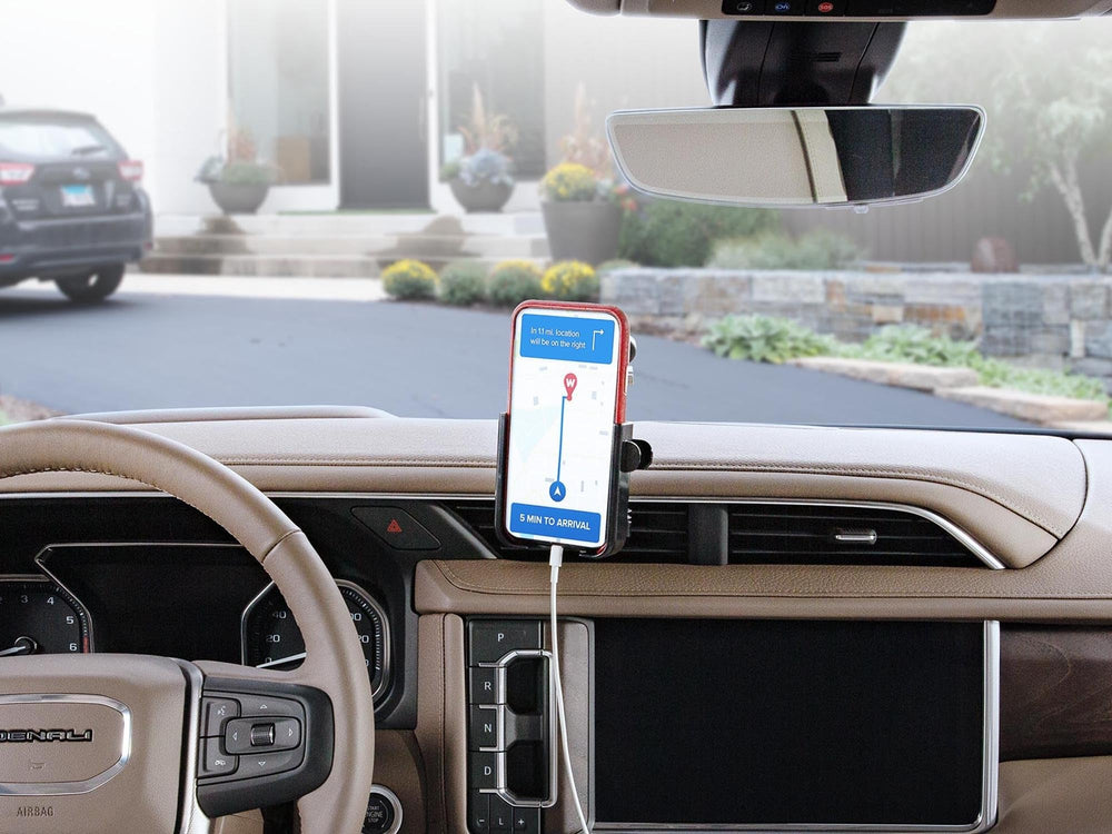 WeatherTech WindshieldFone three arms side-by-side showing choice of arm lengths benefit