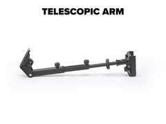 WeatherTech WindshieldFone telescopic arm extended showing deep-dash reach benefit