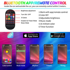 WEBUPAR app controller and physical remote offering instant control