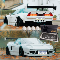 WEDAMER installed on rear license plate adding visible stylish accent