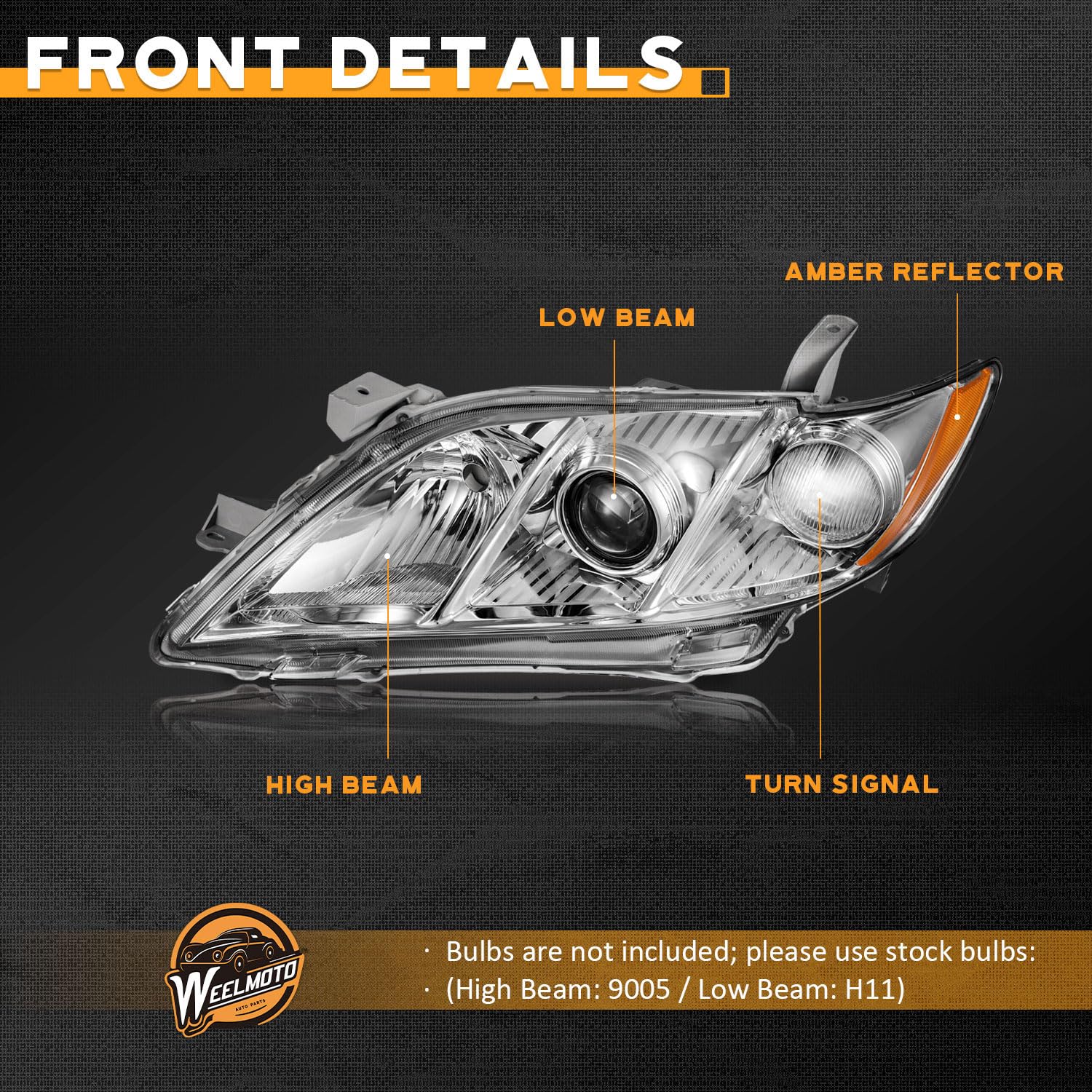 WEELMOTO bezel reflection demo highlighting improved light output