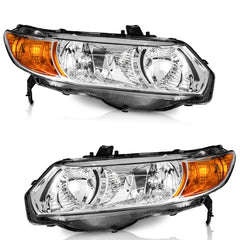 WEELMOTO front view headlight assembly showing clean lens and fitment benefit