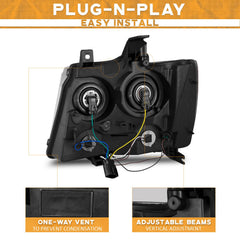 WEELMOTO installed on Chevy Tahoe demonstrating restored appearance and road-ready lighting