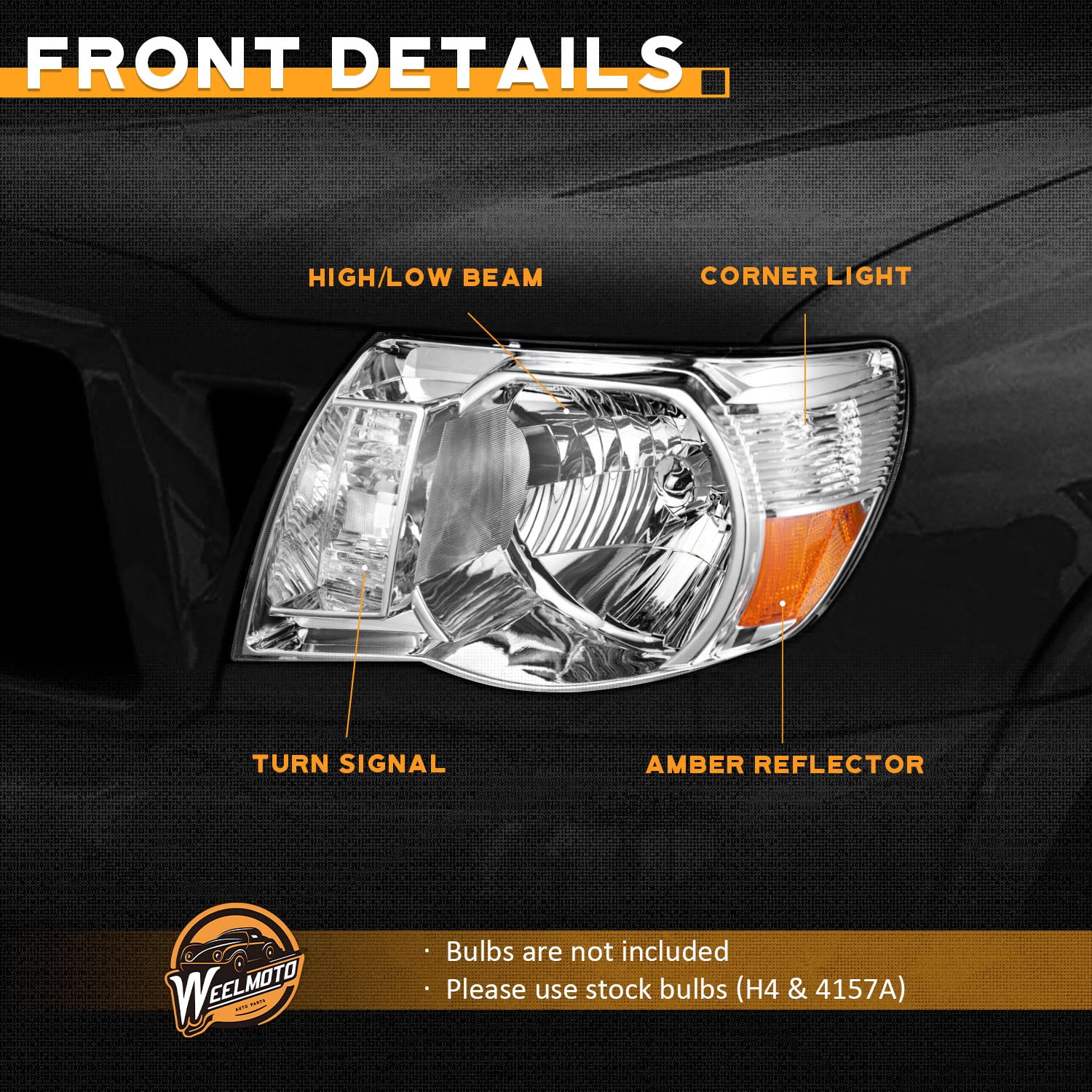 WEELMOTO installed on Tacoma illustrating restored factory look benefit