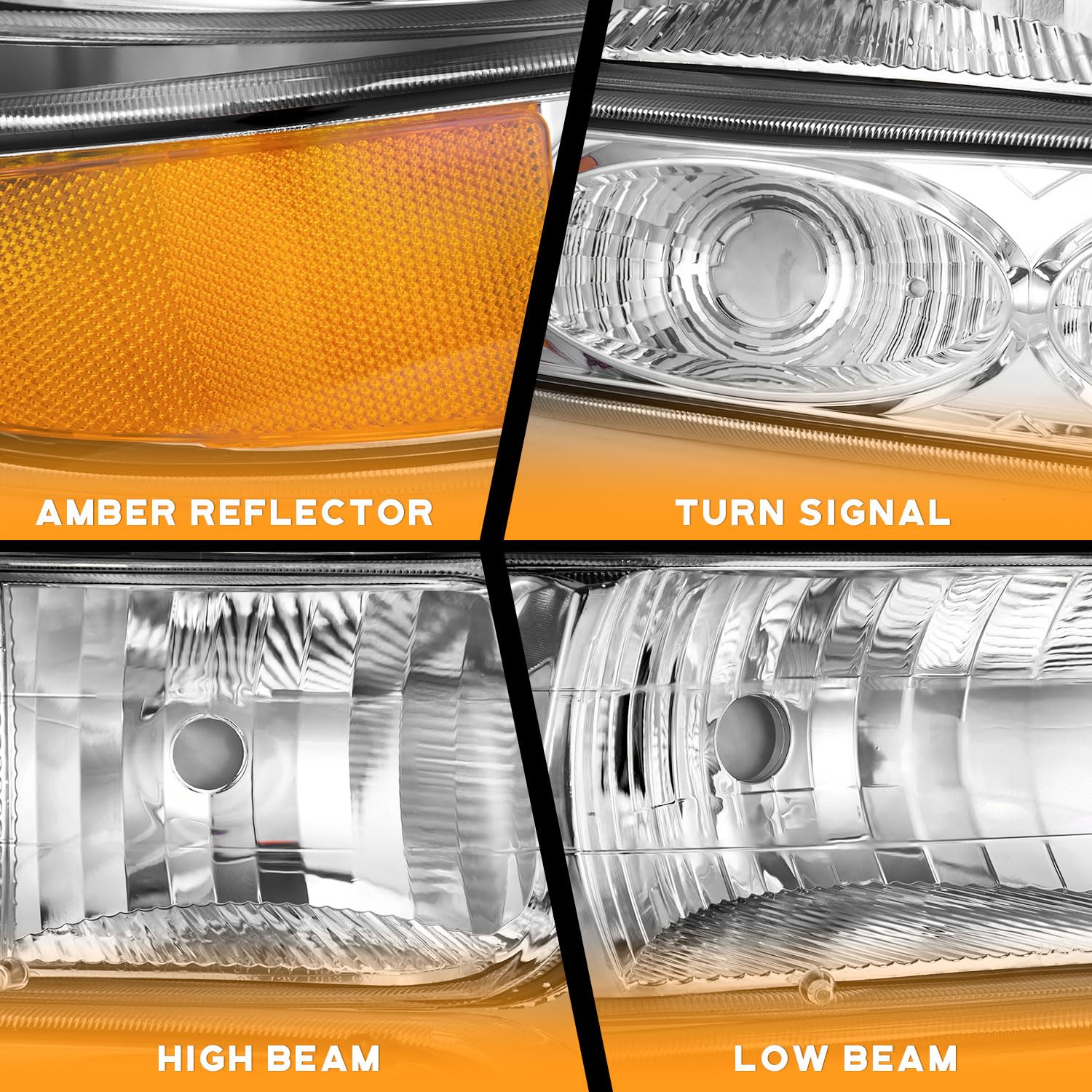 WEELMOTO lens optics detail showing improved beam focus benefit