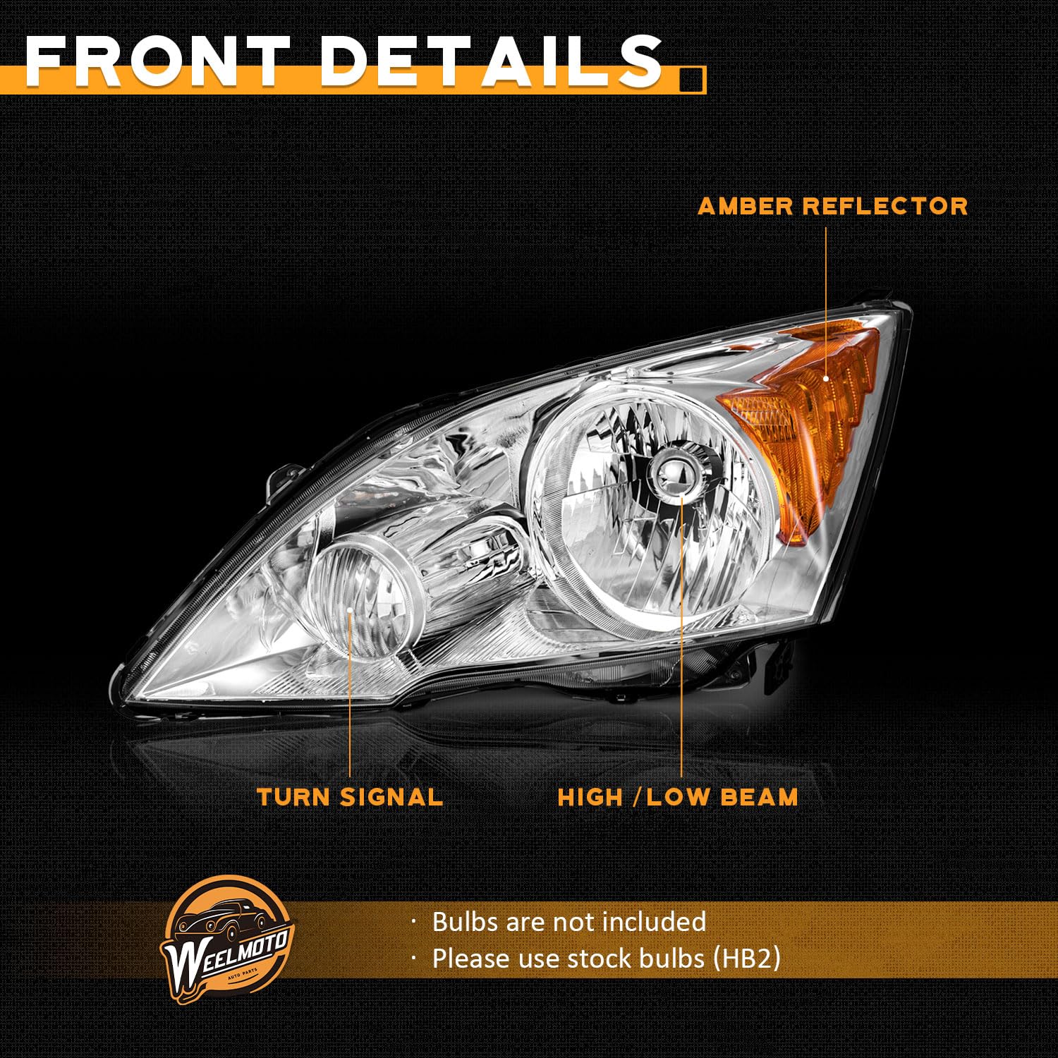 WEELMOTO lens surface texture emphasizing scratch resistance and clarity