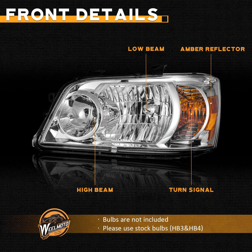 WEELMOTO headlight mounted on Highlander showing alignment and appearance