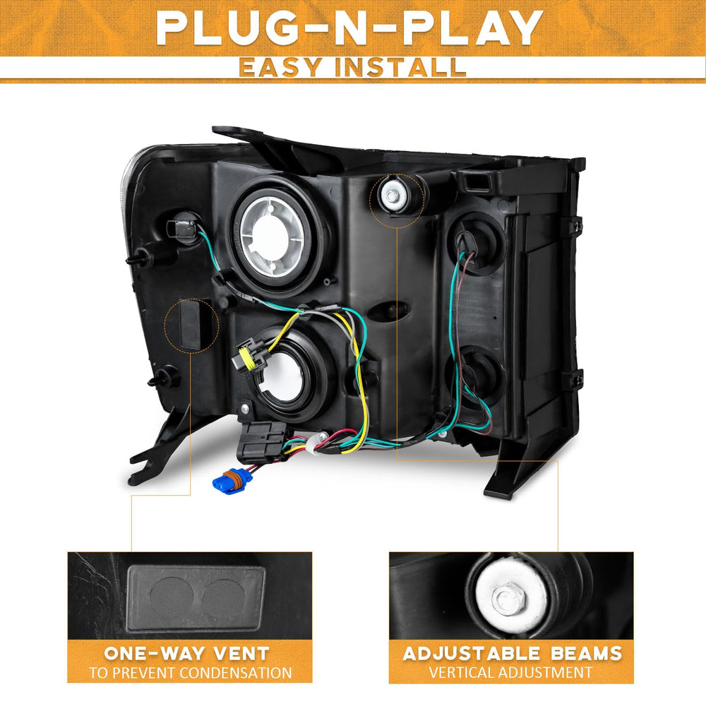 WEELMOTO wiring harness and rear housing view for plug-and-play ease