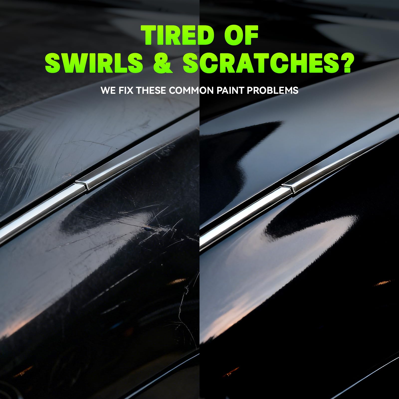 WEICA Heavy Cut close-up texture demonstrating aggressive correction