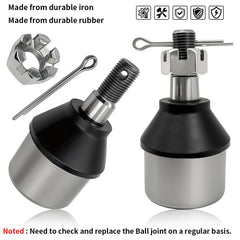 WEICHENGXIN ball joint close-up showing steel bearing and sealed protection for durability