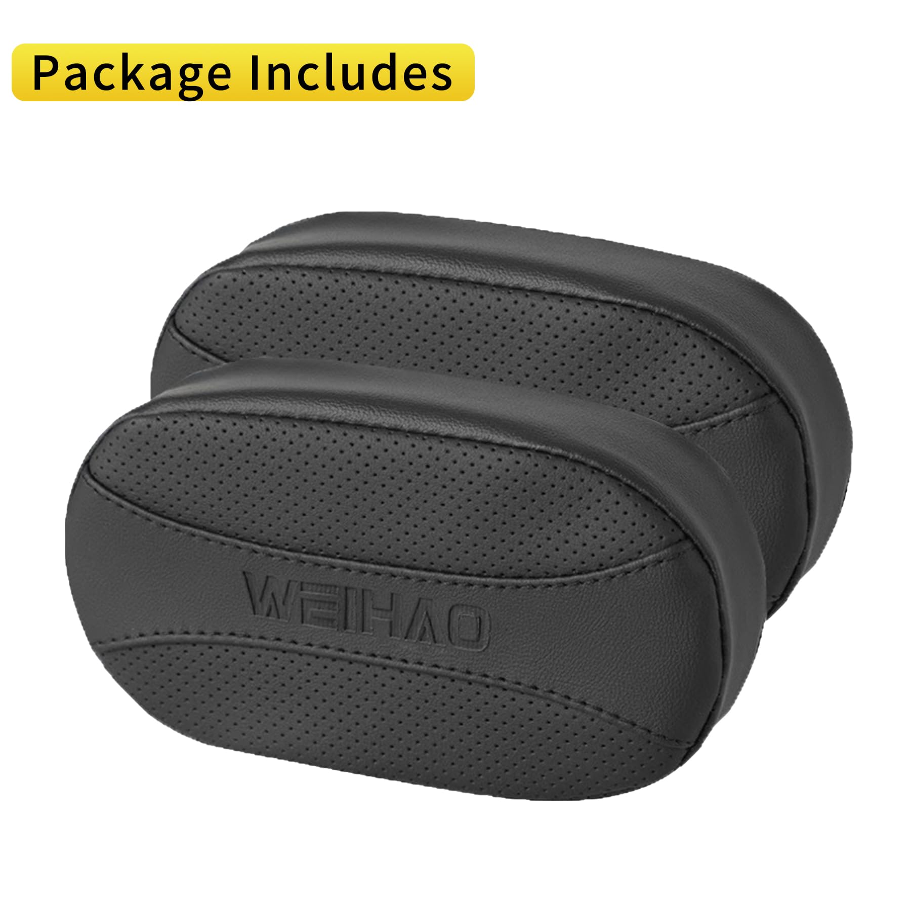 WEIHAO hook and loop backing detail ensuring removable secure attachment