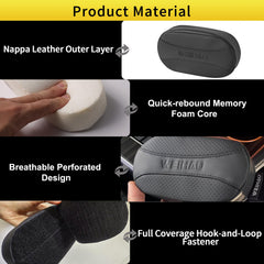 WEIHAO pad in use on center console reducing pressure and vibration