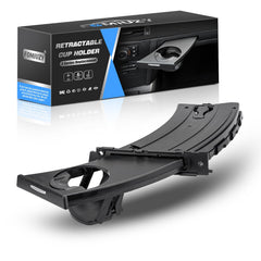 WEILEITE front view cup holder showing clean replacement fit and restored console look