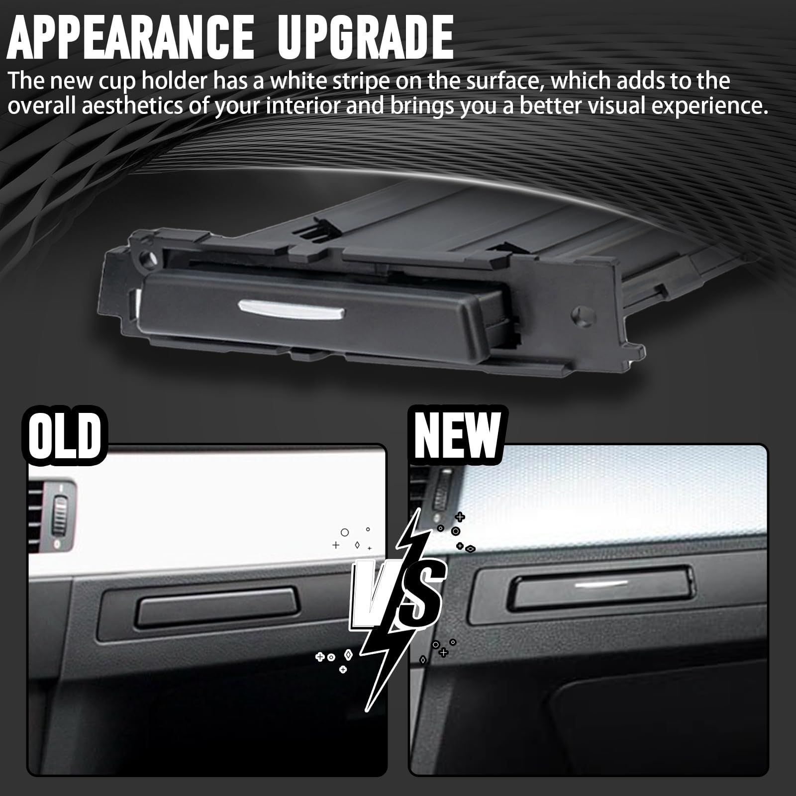 WEILEITE installed in BMW center console demonstrating secure fit and usability