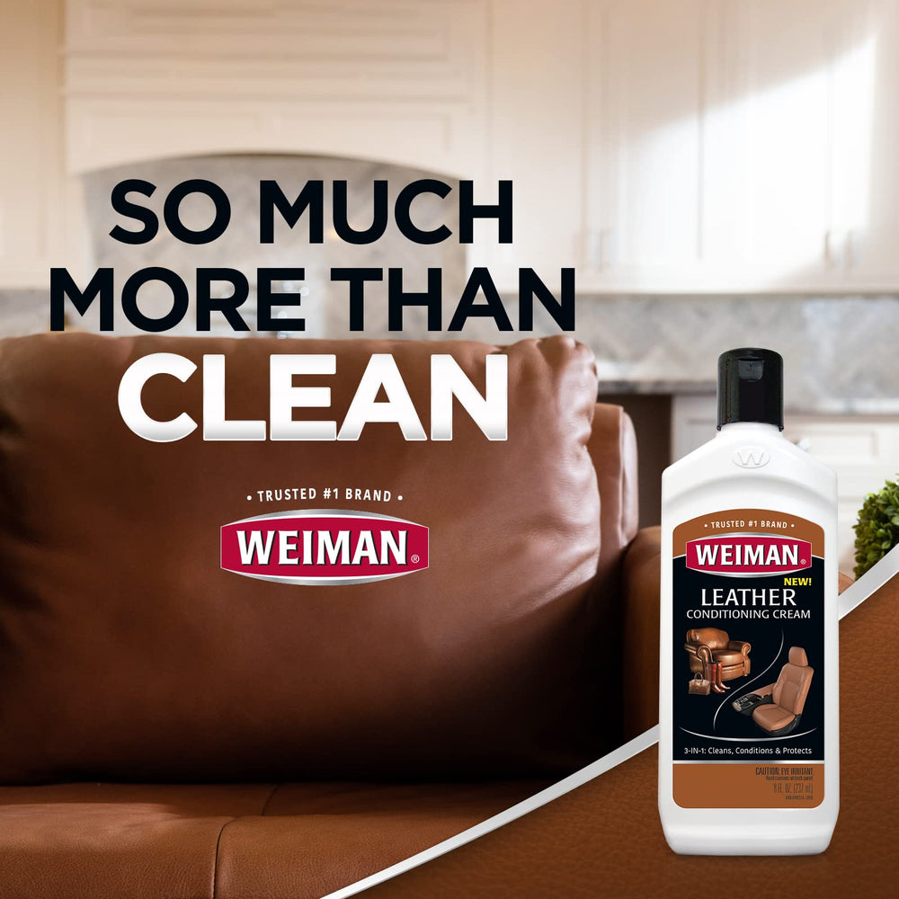 Weiman label closeup showing ingredients and directions for safe use