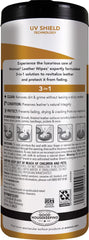 Weiman wipe unfolded close-up showing texture and moist surface for easy cleaning