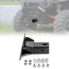 WeiSen full-view front receiver hitch showing sturdy construction and fit