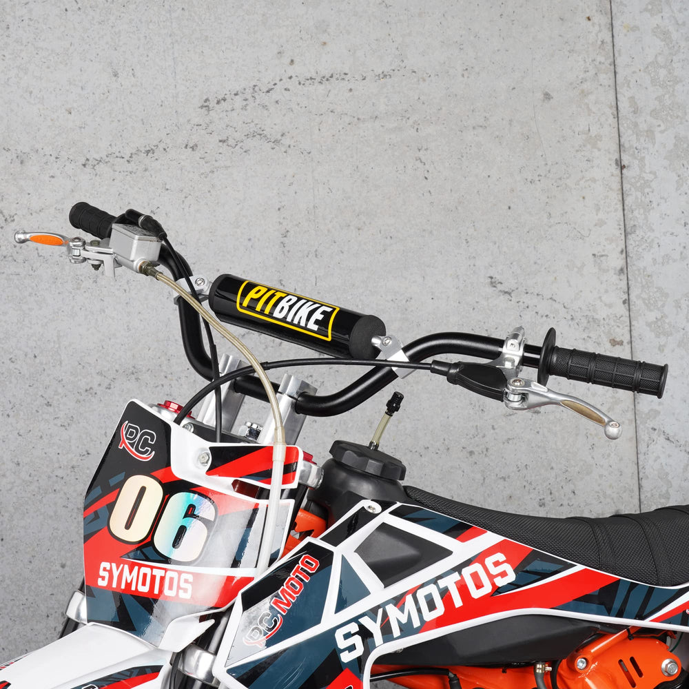 WEIYINGSI handlebar next to ruler showing 22mm scale for accurate sizing