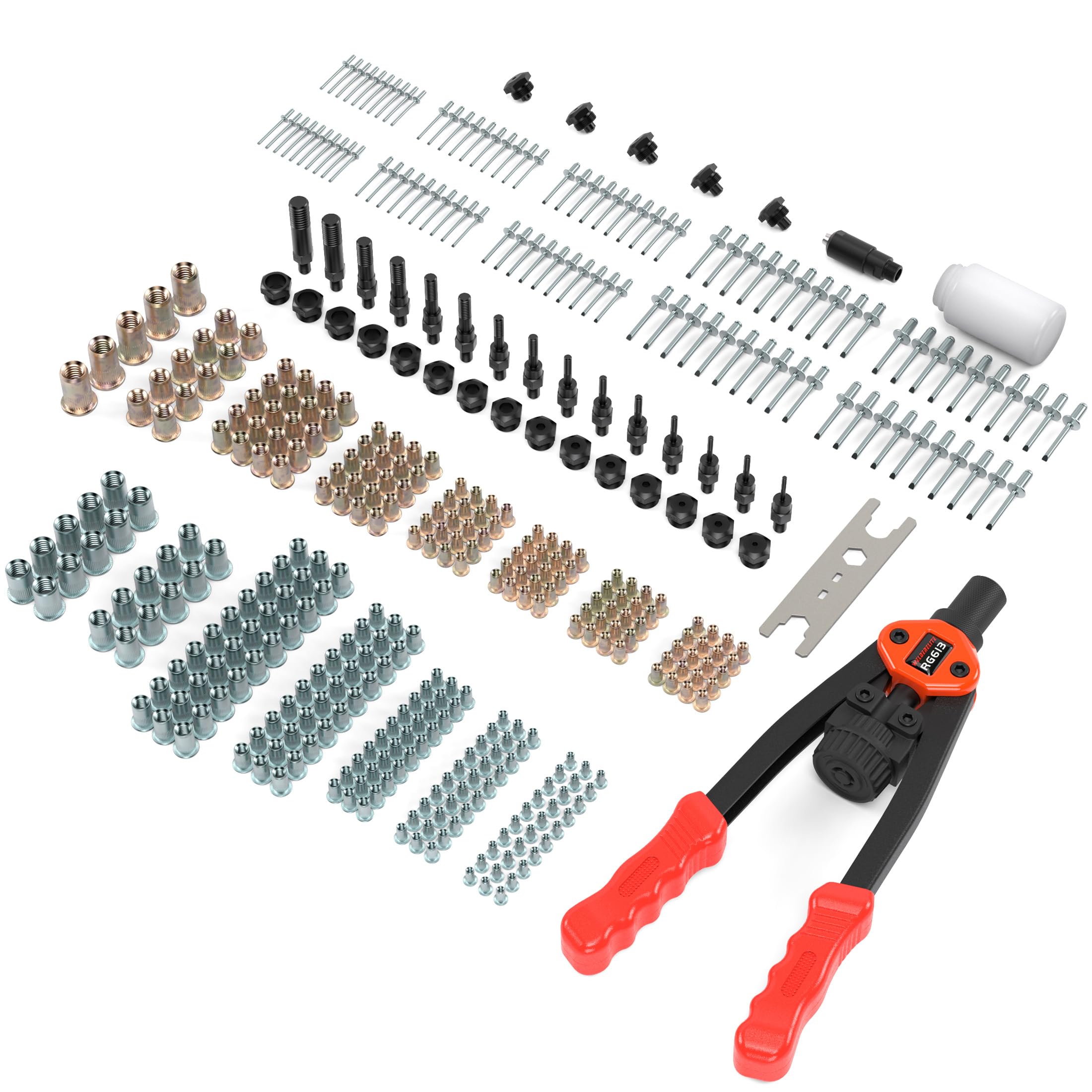 WelderElite organized kit in open case showing compact storage benefit