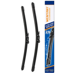 wenyant front packaging showing the 22-inch wiper pair and compatibility list for quick purchase benefit