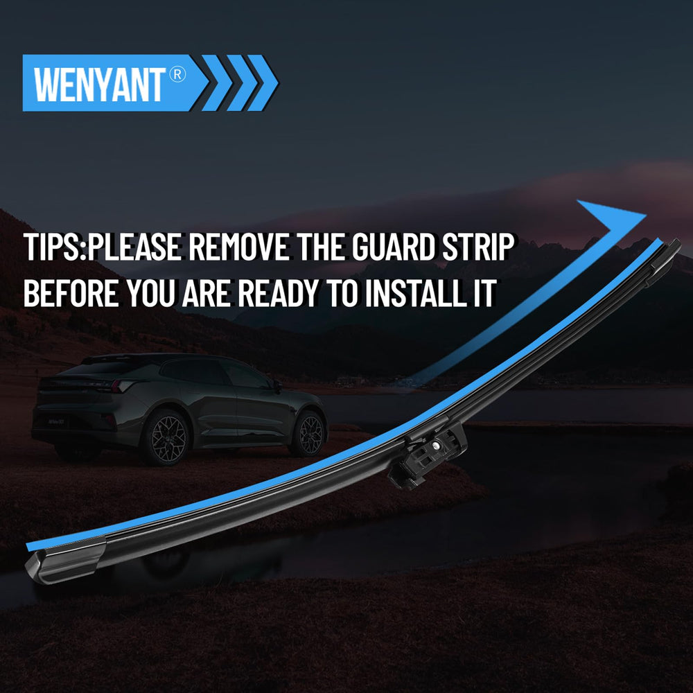 wenyant night visibility test showing clear windshield and reduced glare for safer driving