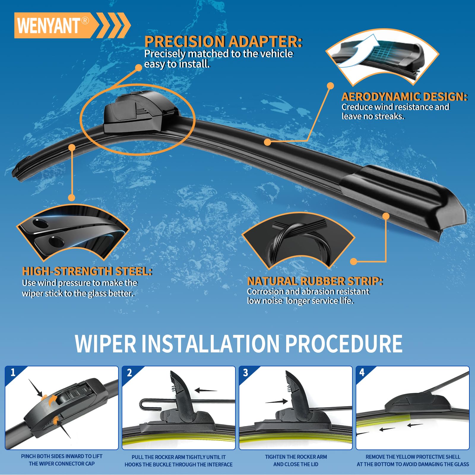 wenyant rear blade detail highlighting durable construction benefit