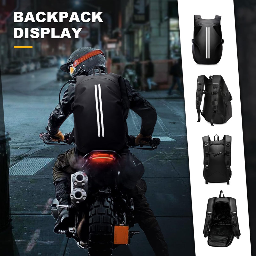 WEPLAN carrying helmet and gloves for convenient gear storage