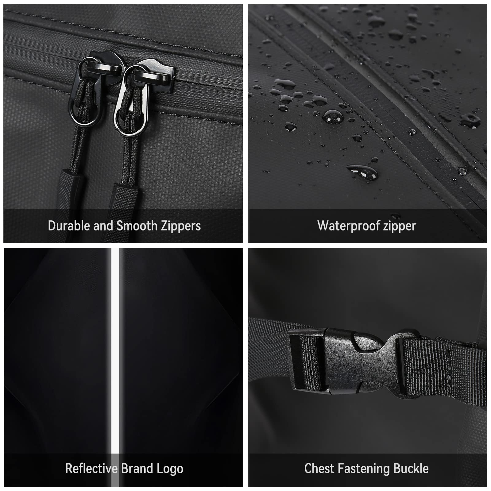 WEPLAN high-density nylon texture repelling light rain and abrasion