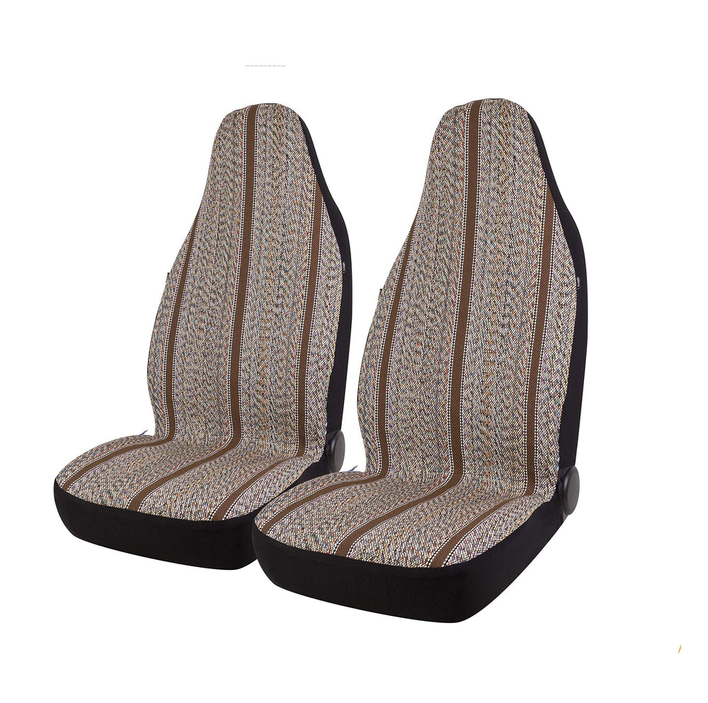 West Coast Auto front view showing Baja blanket pattern and full coverage benefit
