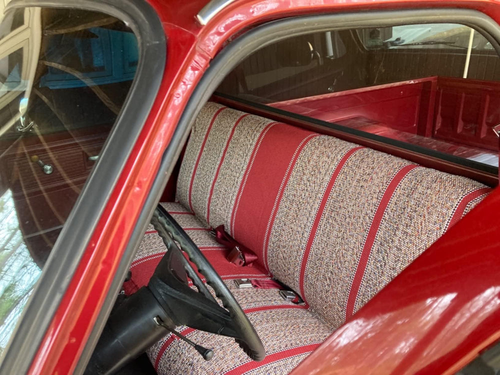 West Coast Auto close-up of heavy-duty woven texture highlighting durable, breathable fabric