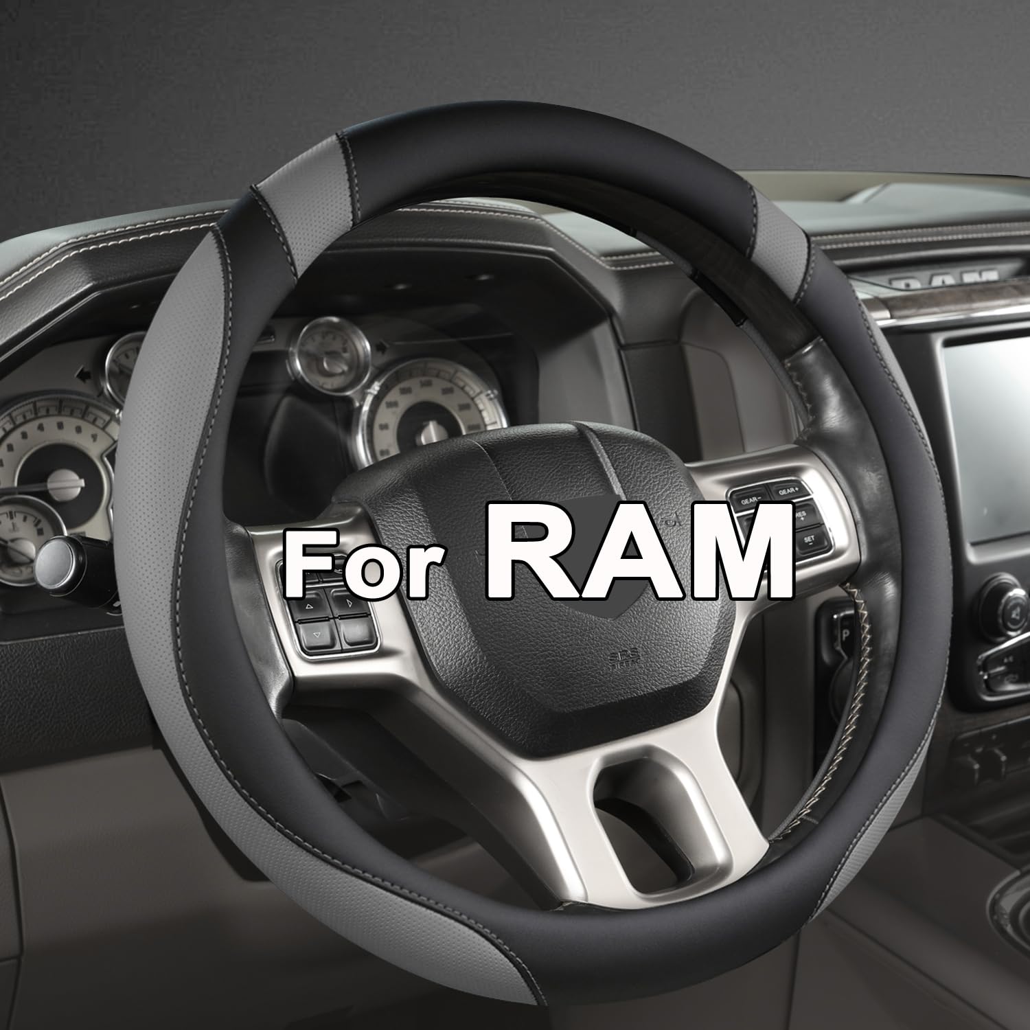 West Llama front packaging showing cover and fit for Dodge RAM, protects wheel