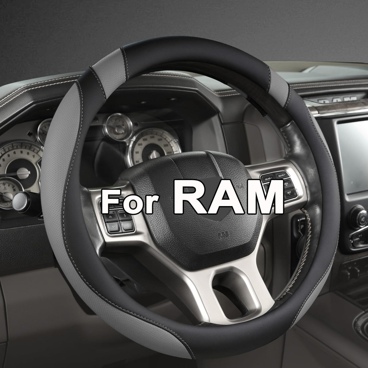 West Llama front packaging showing cover and fit for Dodge RAM, protects wheel