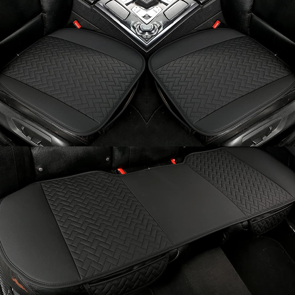 West Llama front seat pad front view showing clean coverage and protection