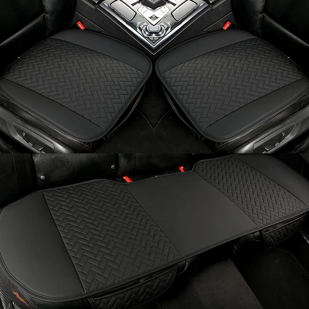 West Llama front seat pad front view showing clean coverage and protection